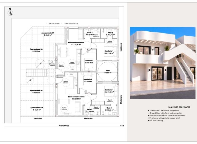New Build - Apartment / Flat * - San Pedro del Pinatar * - Los Peñascos