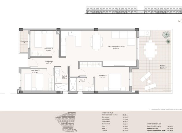 Obra nueva - Apartamento / Piso - Pulpi - Aguilón Golf