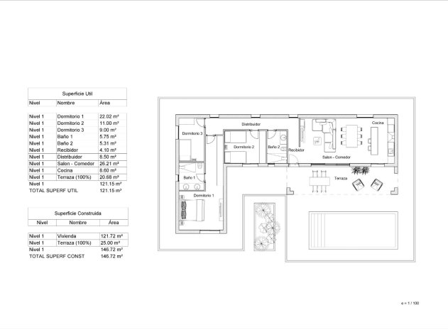 Nouvelle construction - Villa - Pinoso - Lel