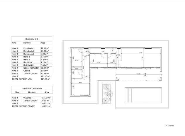 Nouvelle construction - Villa - Pinoso - Lel