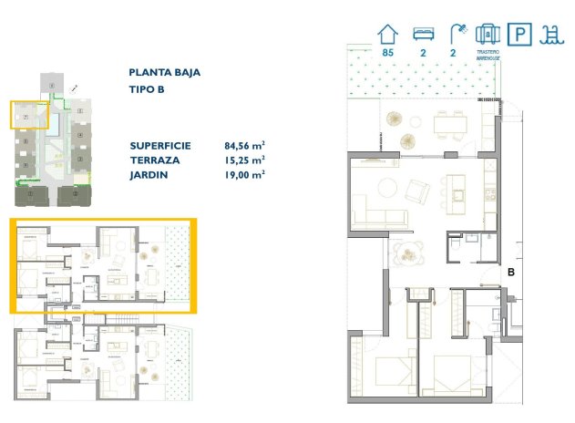 Neue Gebäude - Wohnung - San Pedro del Pinatar - Pueblo