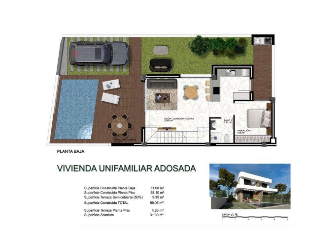 Obra nueva - Villa - Los Montesinos - La Herada