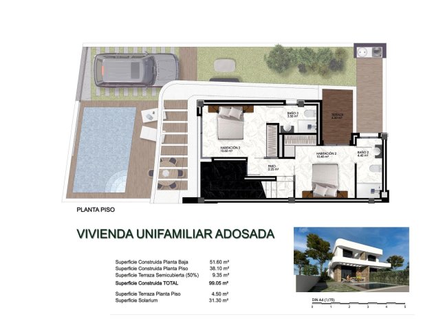 Obra nueva - Villa - Los Montesinos - La Herada