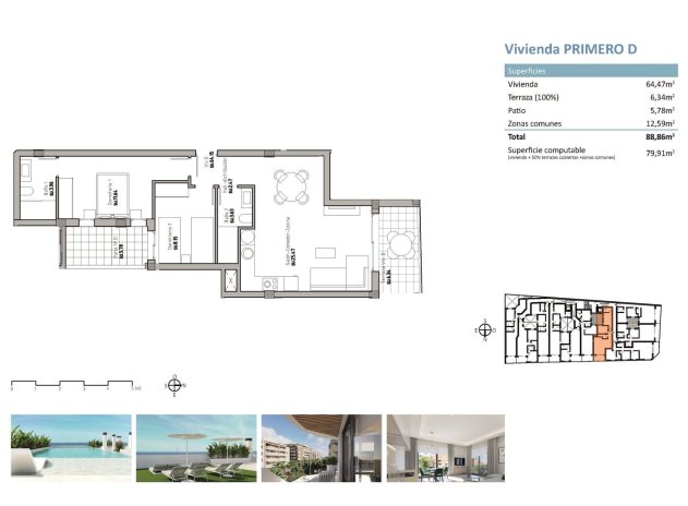 Obra nueva - Apartamento / piso - Guardamar del Segura - Pueblo