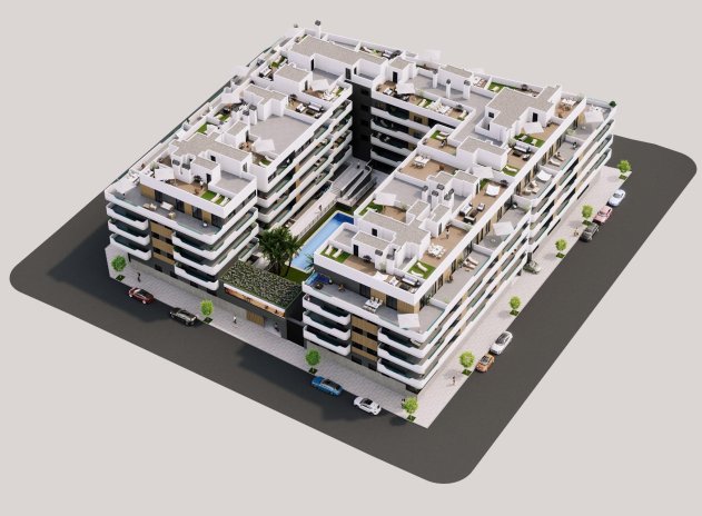 Nieuwbouw Woningen - Appartement / flat - Santa Pola - Eroski