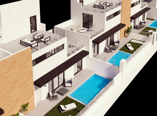 Obra nueva - Town House - Orihuela Costa - Las Filipinas