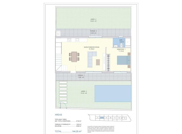 Nieuwbouw Woningen - Town House - Orihuela Costa - Las Filipinas