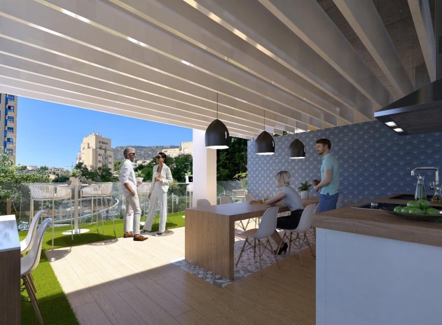 Nieuwbouw Woningen - Appartement / flat - Calpe - Manzanera