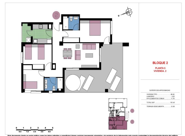 Nouvelle construction - Attique - Pilar de la Horadada - Mil Palmeras